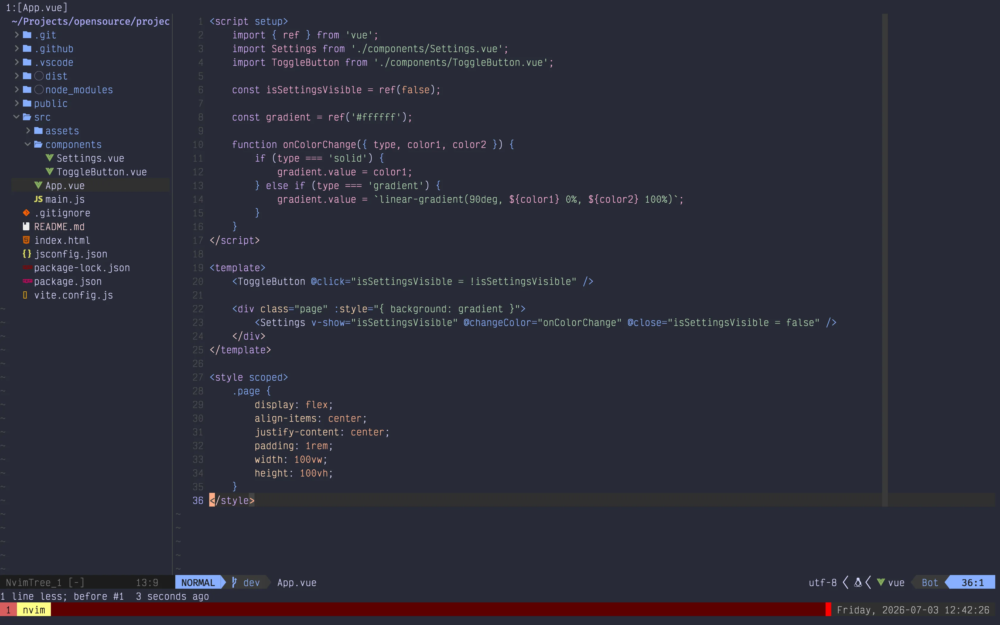 Learning Vue Screenshot 2